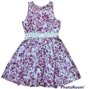Floral Sleeveless Dress by Eight Sixty